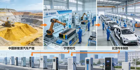 比亚迪首超特斯拉，2025年登顶全球电动车销量冠军！